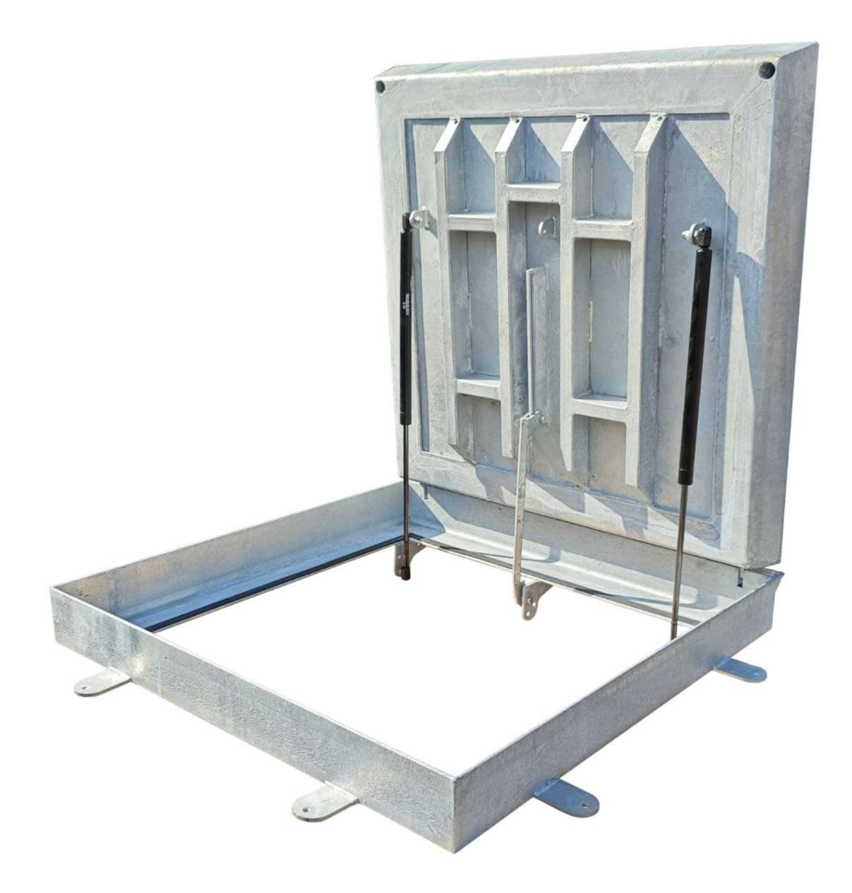 Люк под брусчатку оцинкованный 1200х1200